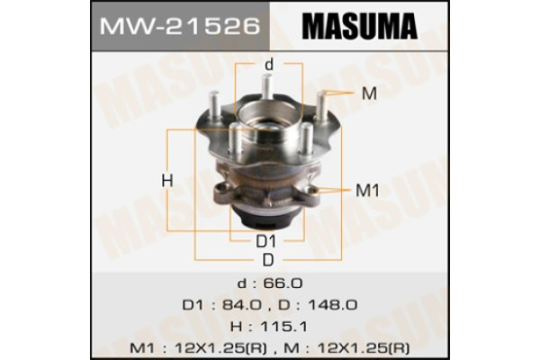 MASUMA MW-21526 43202-JG000