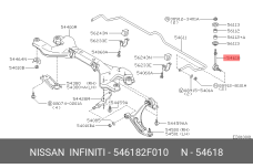 NISSAN 54618-2F010