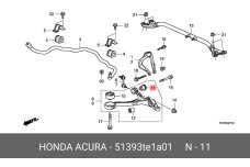 HONDA 51393-TE1-A01