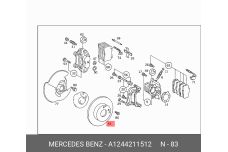 MERCEDES-BENZ A 124 421 15 12