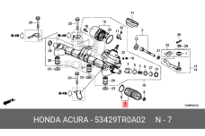 HONDA 53429-TR0-A02