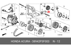 HONDA 38942-P3F-003