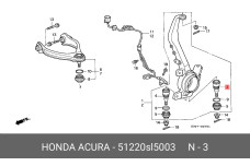 HONDA 51220-SL5-003