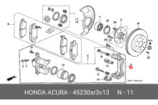 HONDA 45230-SR3-V13