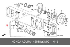HONDA 45018-SR3-V00