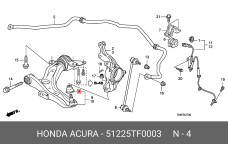 HONDA 51225-TF0-003