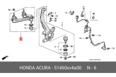 HONDA 51460-SV4-A00