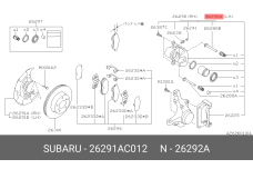 SUBARU 26291-AC012