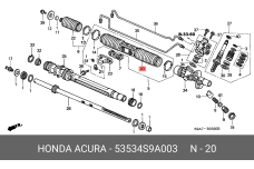 HONDA 53534-S9A-003