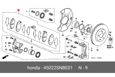 HONDA 45022-SNB-E01