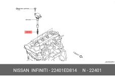 NISSAN 22401-ED814