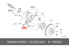 NISSAN 55152-3JA0A