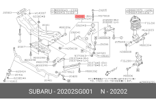 SUBARU 20202-SG001