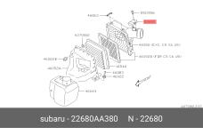 SUBARU 22680-AA380