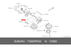 SUBARU 72880-FL500