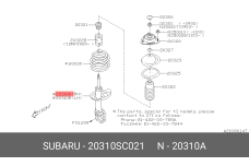 SUBARU 20310SC021