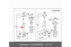 MERCEDES-BENZ A1243203530