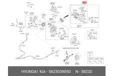 HYUNDAI / KIA 582303R050