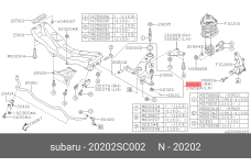 SUBARU 20202-SC002
