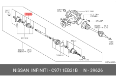 NISSAN C9711-EB31B