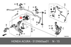 HONDA 51396-T0A-A01