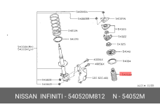 NISSAN 54052-0M812