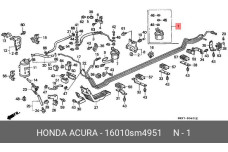 HONDA 16010-SM4-951