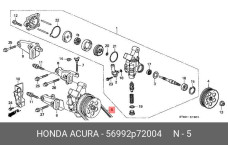 HONDA 56992-P72-004