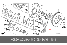 HONDA 45019-SNE-A10