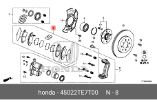 HONDA 45022-TE7-T00