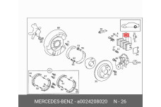 MERCEDES-BENZ A 002 420 80 20
