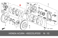 HONDA 45022-SJF-E00
