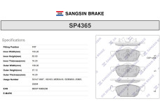 SANGSIN SP4365