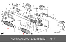 HONDA 53534-SDA-A01