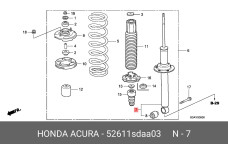 HONDA 52611-SDA-A03