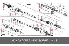 HONDA 44014-TA0-A00