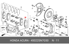HONDA 45022-SN7-G50