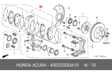 HONDA 45022-SDD-A10