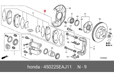 HONDA 45022-SEA-J11