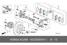 HONDA 45235-S9V-A11