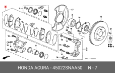 HONDA 45022-SNA-A50