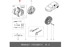 RENAULT 7701208111