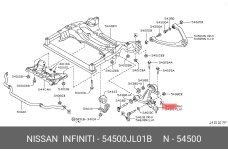 NISSAN 54500-JL01B