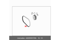 MERCEDES-BENZ A 003 993 72 96