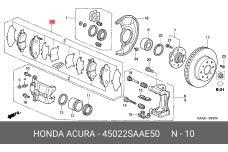 HONDA 45022-SAA-E50