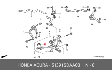 HONDA 51391-SDA-A03