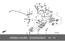 HONDA 52365-S5A-024