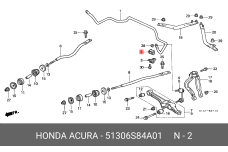HONDA 51306-S84-A01