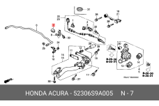 HONDA 52306-S9A-005