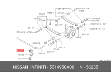 NISSAN 55149-50A00